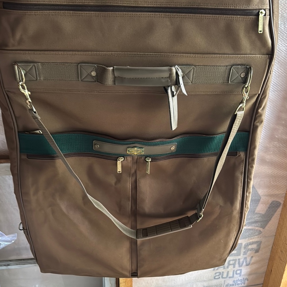 Green and Brown Travel Bags with Modern Design and Practical Features